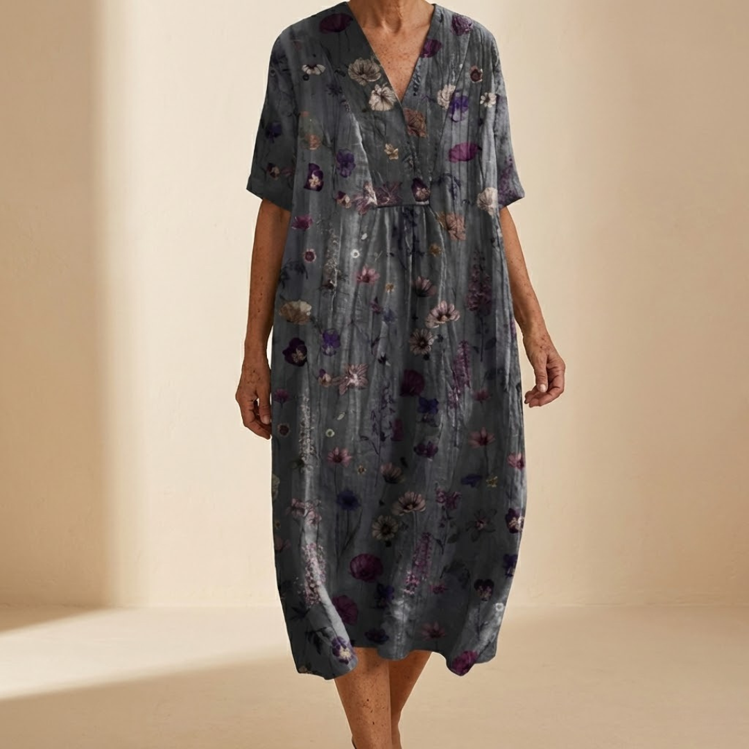 Tiziana™ | Mediterranean Linen Dress