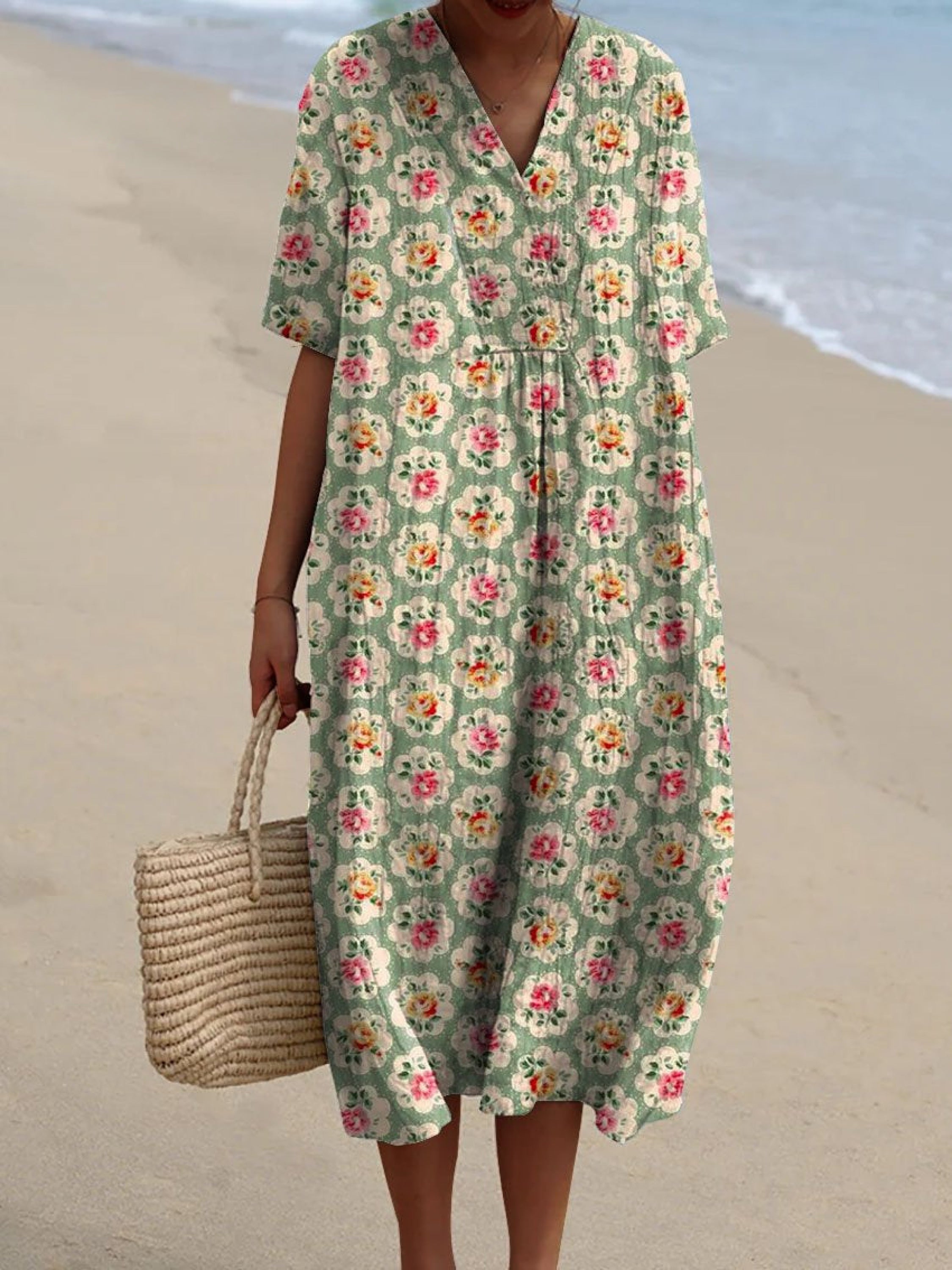 Carmen™ | Mediterranean Linen Dress